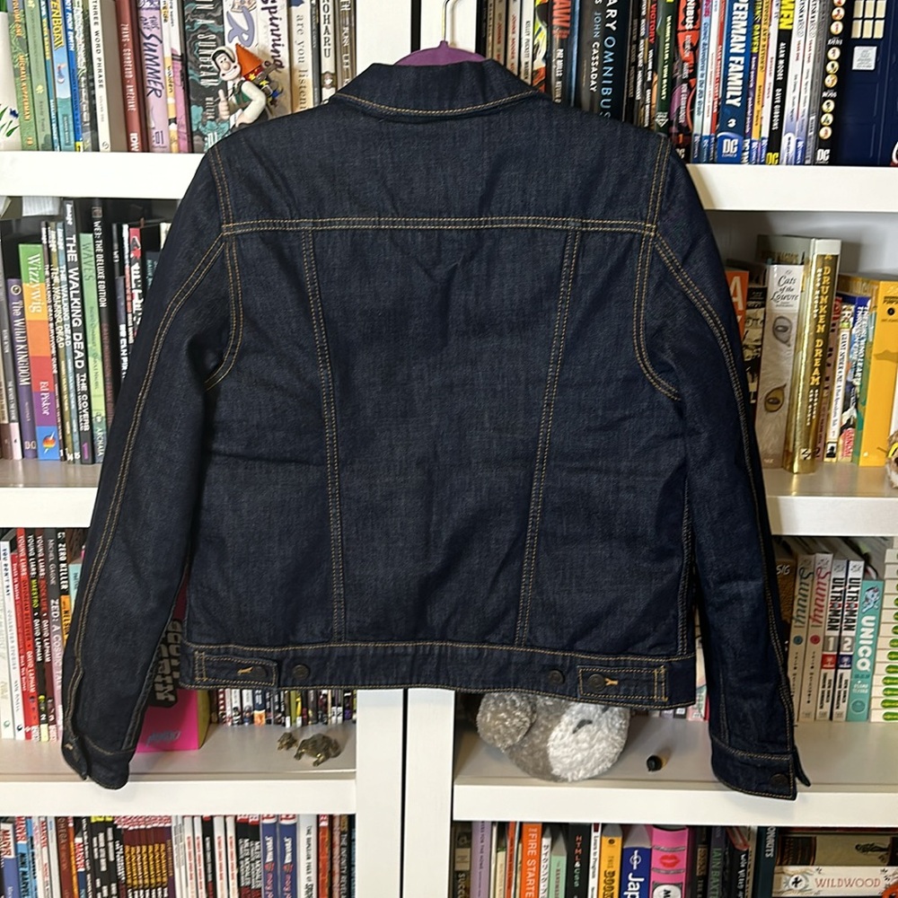 Levi's Denim Puffy Jean Jacket - Picture 2 of 8